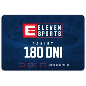 Karta podarunkowa ELEVEN SPORTS Pakiet 180 dni